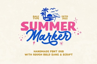 Craft with Summer Marker Font Style